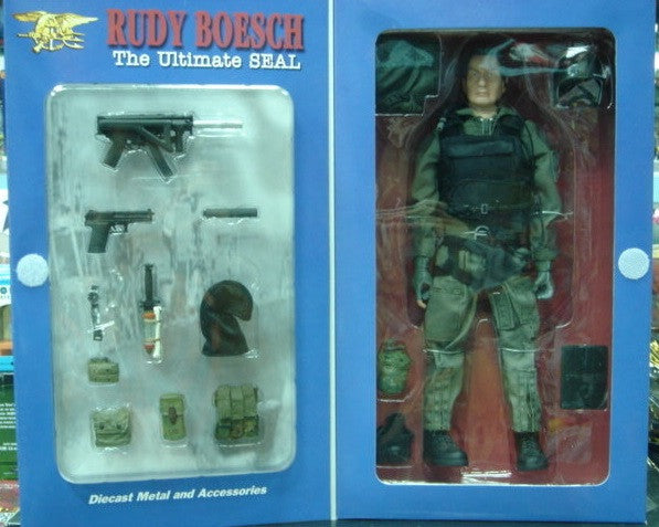 BBi 12" 1/6 Elite Force Collectible Item Rudy Boesch The Ultimate Seal Navy Action Figure - Lavits Figure
- 2