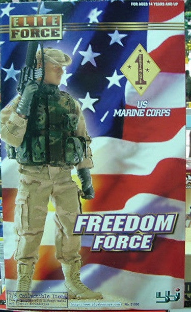 BBi 12" 1/6 Collectible Items Elite Force Freedom US Marine Corps Action Figure - Lavits Figure
- 1