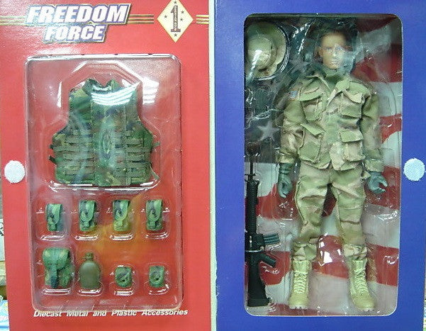 BBi 12" 1/6 Collectible Items Elite Force Freedom US Marine Corps Action Figure - Lavits Figure
- 2