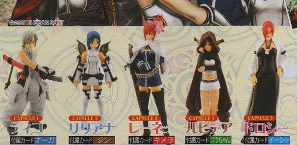 Yujin SR Series Elemental Monster Gashapon Capsule 5 Color Trading Collection Figure Set - Lavits Figure