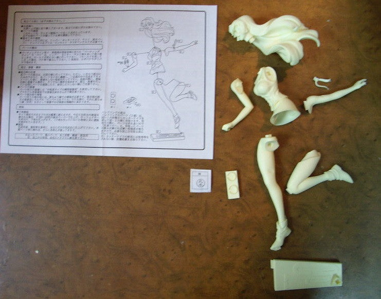 Volks 1/8 Orient Hero Series Re Cutie Honey Venus Gradation Kisaragi Cold Cast Model Kit Figure - Lavits Figure
- 3