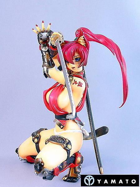 Yamato Tandem Twin 1/6 PVC Animal Girls Lynx Sapphire Ver Figure