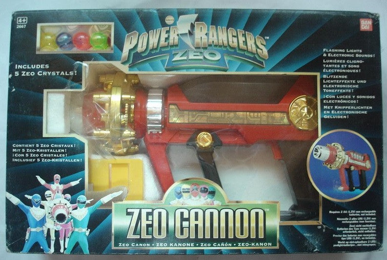 Bandai Power Rangers Zeo Ohranger Cannon Bazooka Weapon Play Set - Lavits Figure