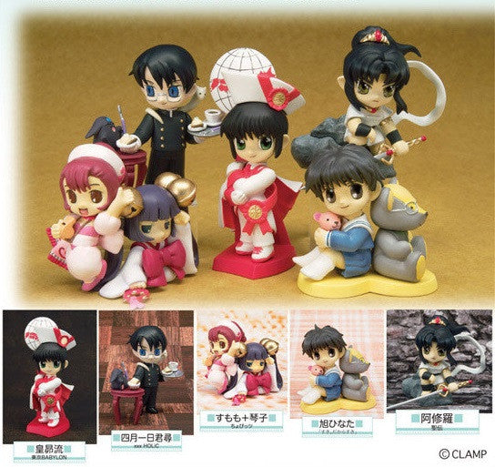 Movic Clamp in 3-D 3D Land Part 3 5 Mini Trading Collection Figure Set - Lavits Figure