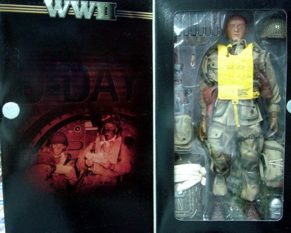 BBi 12" 1/6 Elite Force WWII The Way We Were 60th Anniversary Of D-Day Limited Edition US 82nd Airborne Division Capt Robert Piper Bob Action Figure - Lavits Figure
- 1