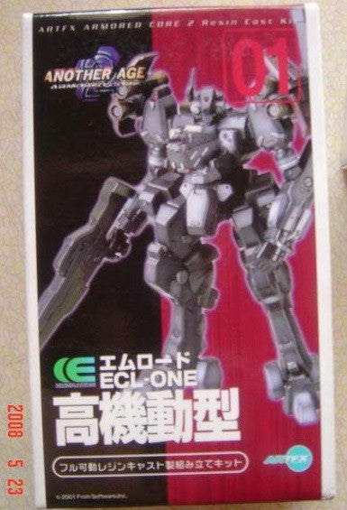 Kotobukiya Artfx Armored Core 2 Another Age 01 Ecl One Cold Cast Model Kit Figure - Lavits Figure
 - 1