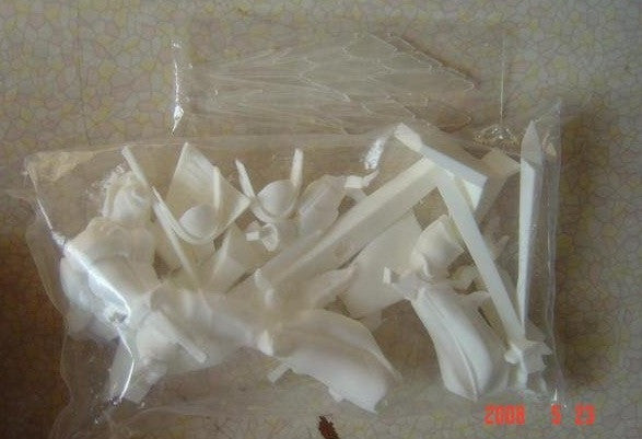 Bandai B-Club 1/72 Aura Battler Memoirs Dunbine Billbine Cold Cast Model Kit Figure - Lavits Figure
- 3