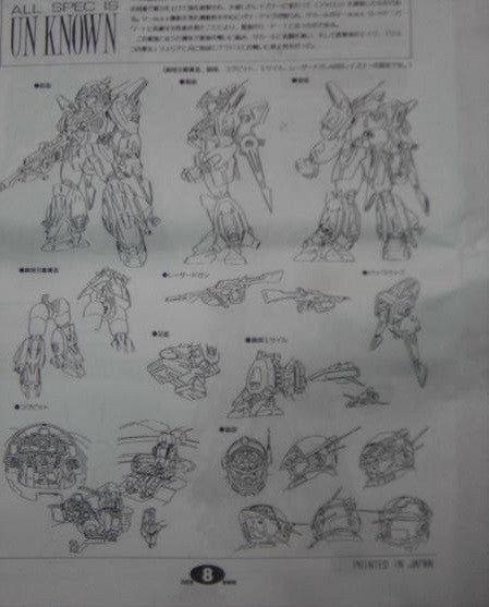 Wave 1/72 Aoki Ryuusei Blue Comet SPT Layzner E-SPT-LZ-00X-B New Layzner Cold Cast Model Kit Figure - Lavits Figure
- 3