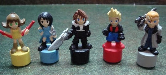 Authentic Final Fantasy VIII 8 Gashapon Capsule 5 Mini Trading Collection Pencil Figure Set - Lavits Figure
 - 1