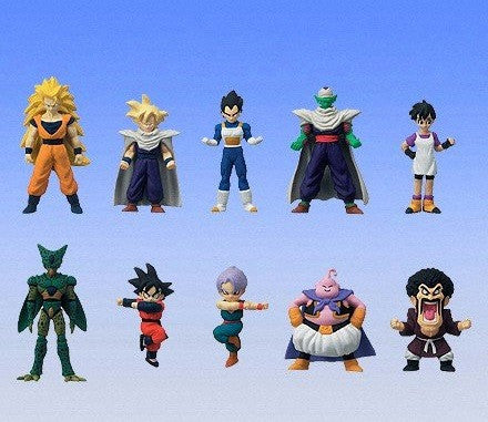 Bandai Dragon Ball Z Gashapon Full Color R Part 1 10 Trading Collection Figure Set - Lavits Figure
 - 2