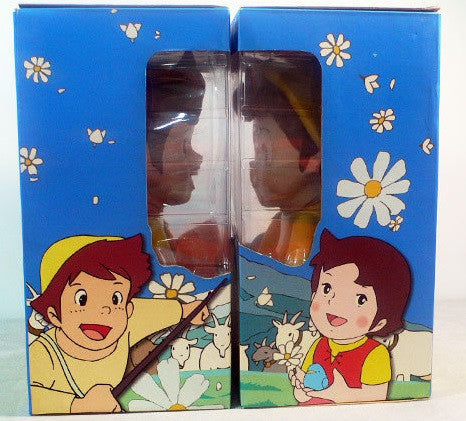 Toy2R Qee Collection Heidi Girl of Alps Peter 30th Anniversary Ver 8" Vinyl Figure Set - Lavits Figure
 - 2