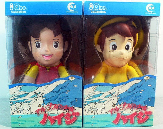 Toy2R Qee Collection Heidi Girl of Alps Peter 30th Anniversary Ver 8" Vinyl Figure Set - Lavits Figure
 - 1