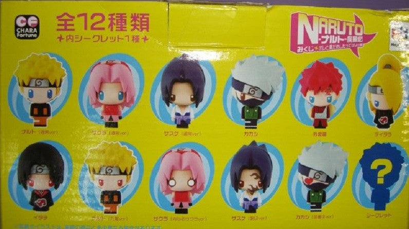 Megahouse Naruto Shippuden Chara Fortune 11+1 Secret 12 Mini Trading Figure Set - Lavits Figure