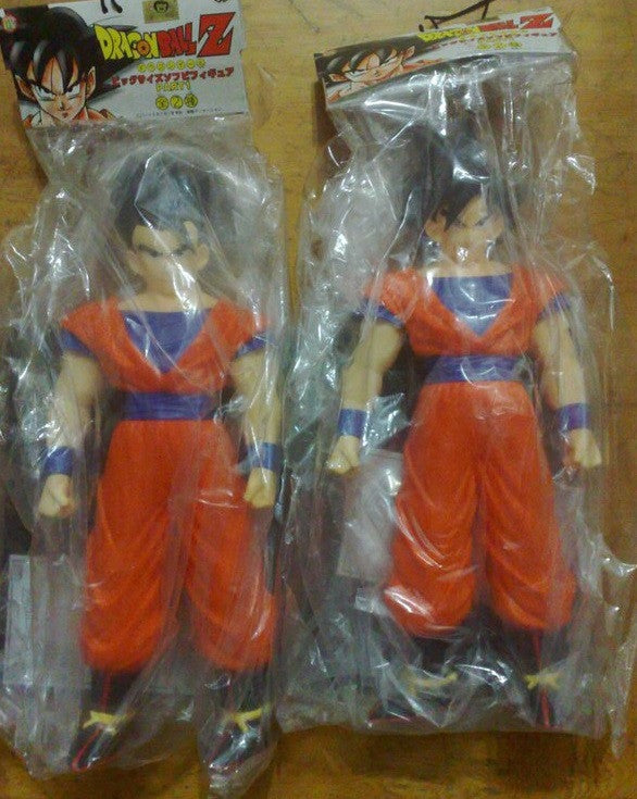 Banpresto Dragon Ball Z DBZ DX Part 1 12" Soft Vinyl Son Goku Gohan 2 Figure Set - Lavits Figure