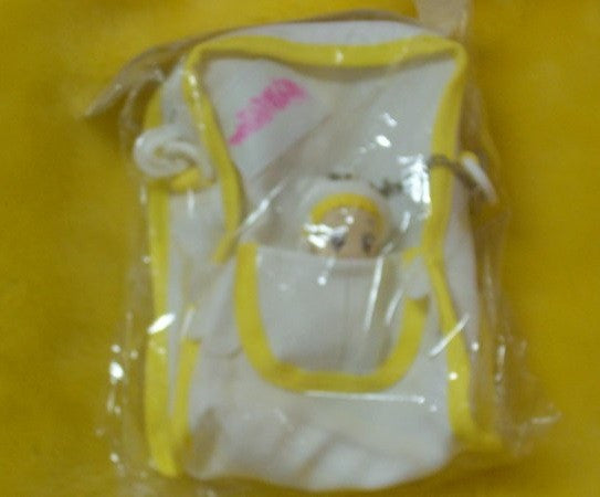 Japan Magical Ojamajo Do Re Mi Hana Chan Makihatayama 6" Bag w/ Mini Strap Key Chain Figure - Lavits Figure