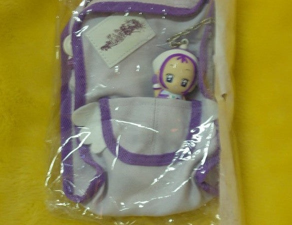 Japan Magical Ojamajo Do Re Mi Onpu Segawa 6" Bag w/ Mini Strap Key Chain Figure - Lavits Figure
