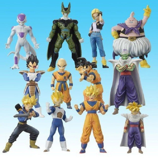 Bandai Dragon Ball Z Super Modeling Soul Of Hyper Figuration Part Best Selection 12 Color Figure Set - Lavits Figure