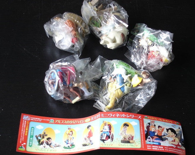Kaiyodo Movic K&M Heidi Girl of Alps Gashapon 5 Trading Figure Set - Lavits Figure
- 1