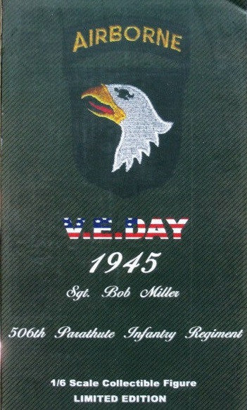 BBi 12" 1/6 Collectible Items Elite Force Airborne V.E Day 1945 Bob Miller Limited Edition Action Figure - Lavits Figure
- 1
