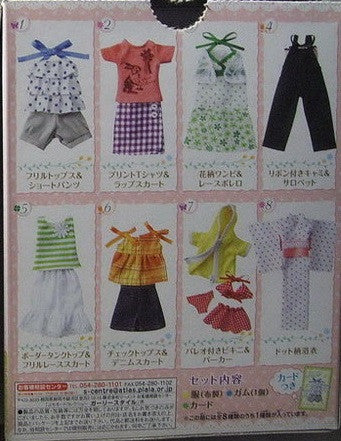 Re-Ment Petit Mode Collection Girly Style 1/6 8 Blythe Cloth Set - Lavits Figure
- 3