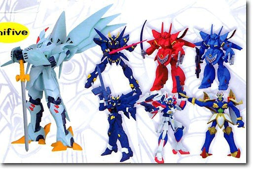 Unifive Super Robot War Original Collection Figure Part 2 7 Trading Figure Set - Lavits Figure
- 2
