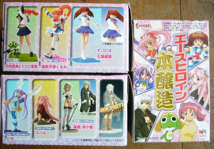 Megahouse C-Model Ace Heroine 6+1 Secret 7 Trading Collection Figure Set - Lavits Figure