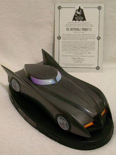 DC Direct Warner Bros Batman Maquette Batmobile Statue Figure