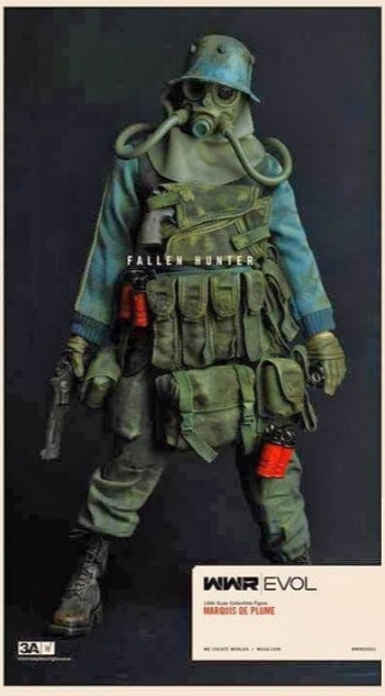Threea MARQUIS DE PLUME WWR EVOL 1/6 絶版 Threea MARQUIS DE PLUME WWR EVOL 1/6 絶版