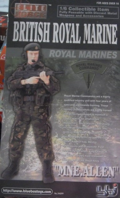 BBi 12" 1/6 British Royal Marine MNE Allen Action Figure - Lavits Figure
- 2