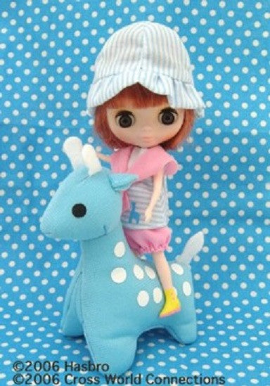 Takara Petite Blythe PBL55 Friendly Giraffe Action Doll Figure - Lavits Figure