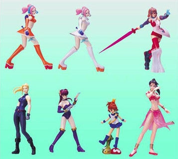 Yujin Gashapon Sega Gals Collection 01 6 Figure Set