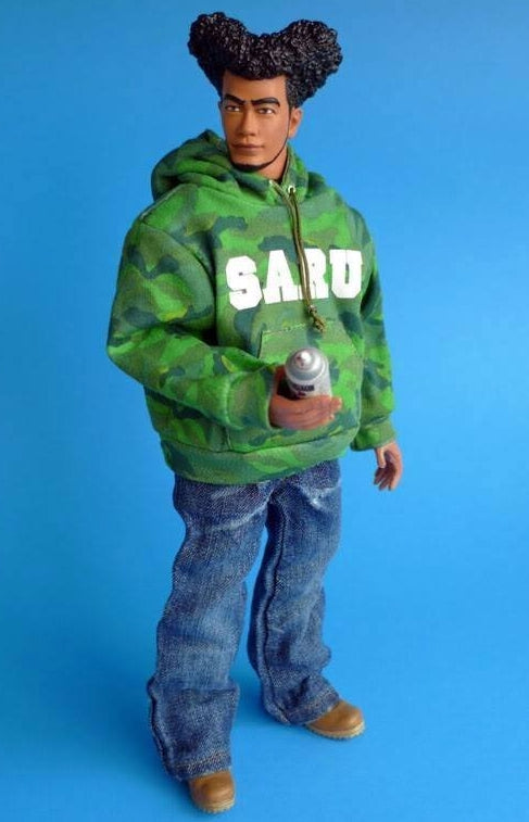 Tokyo Graffiti 1/6 12" Inoue Santa Santastic Hasheem Love Saru Action Figure Used