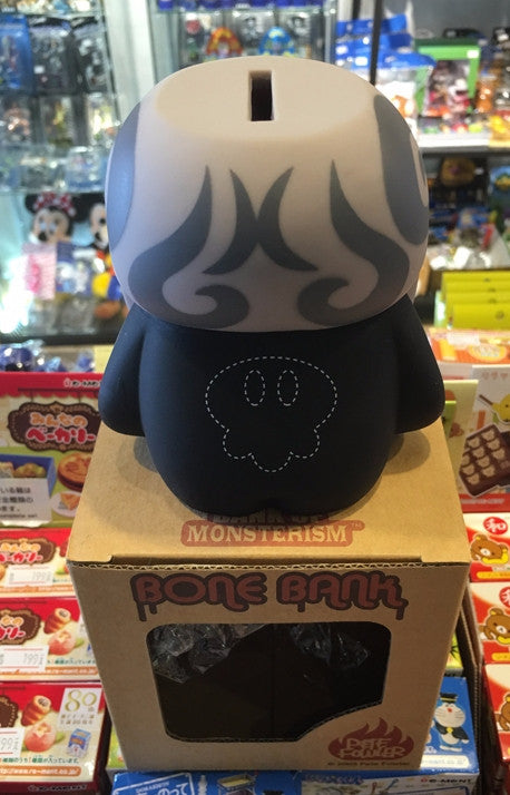 Playbeast Pete Fowler 2003 of Monsterism Island Bone Bank Black Ver 5" Vinyl Figure Used