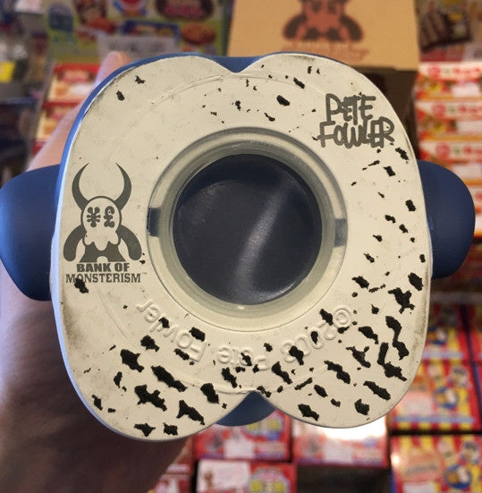 Playbeast Pete Fowler 2003 of Monsterism Island Bone Bank Blue Ver 5" Vinyl Figure Used