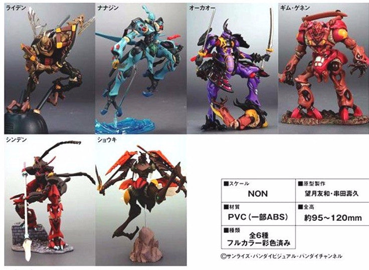 Kotobukiya One Coin Series The Wings Of Rean 6 Trading Figure Set