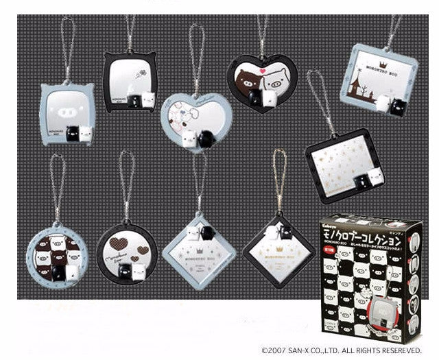 Kabaya San-X Monokuro Boo 10 Phone Strap Figure Figure Set