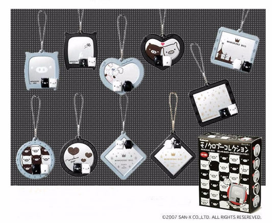 Kabaya San-X Monokuro Boo 10 Phone Strap Figure Figure Set