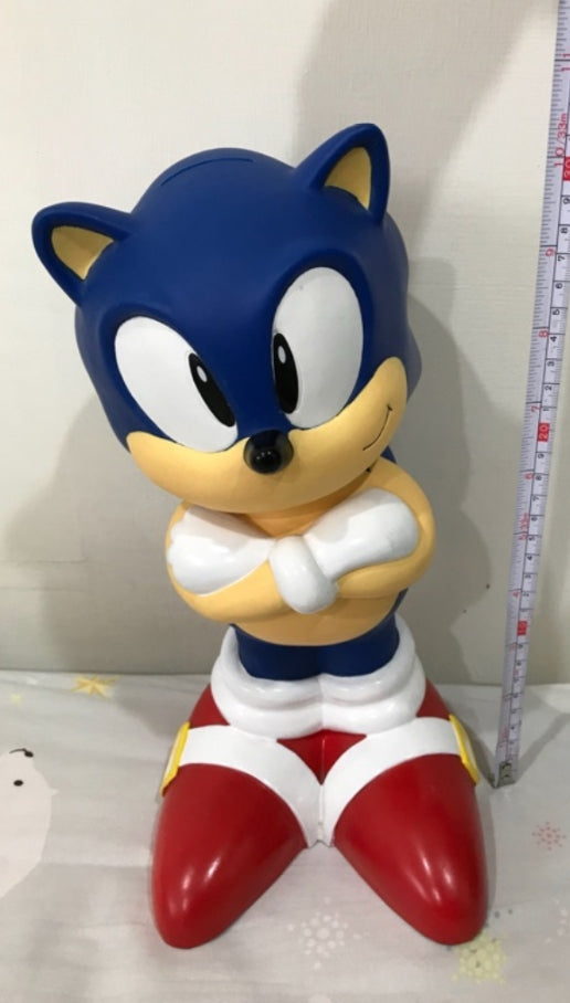 Sega 1991 Sonic Adventure The Hedgehog 12 Soft Vinyl Coin Bank