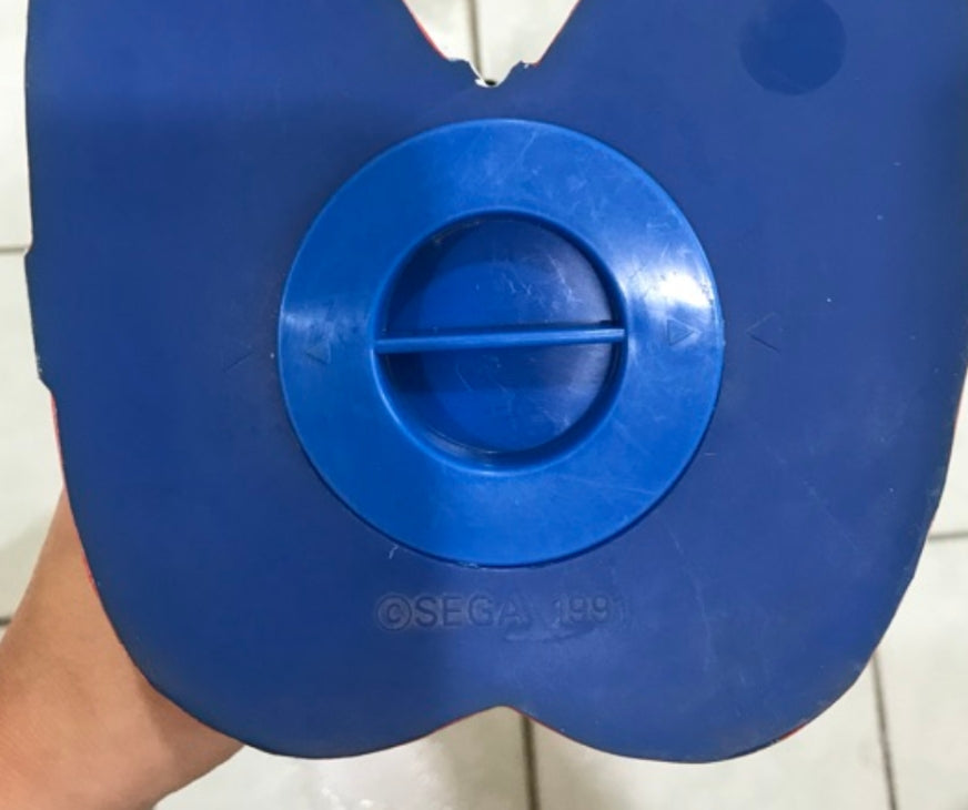 Sega 1991 Sonic Adventure The Hedgehog 12" Soft Vinyl Coin Bank Trading Figure Used