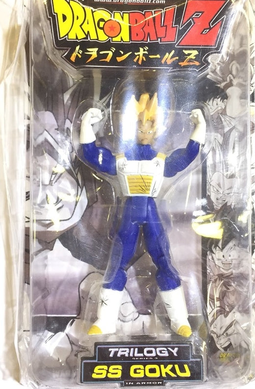 Jakks Pacific Dragon Ball Z Trilogy SS Goku in Armor Action Figure
