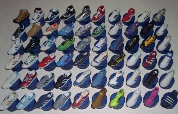 Adidas Bottle Cap Sneakers Shoes Trading Figure Set – Lavits Figure