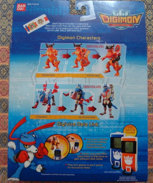 Bandai Digimon Savers Evolution Cho Shinka Geogreymon Geogerymon U.S. Ver Action Figure