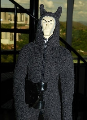 Hot Toys 2013 Michael Lau Crazysmiles BB Black Gardener 003 12" Vinyl Figure