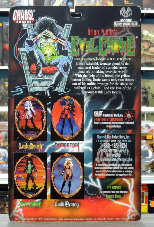 Moore Creations Chaos Comic Brian Pulido's Evil Ernie Action Figure
