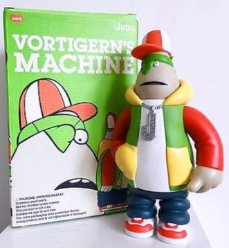 Amos Toys 2005 James Jarvis Vortigerns Machine Jubs Ver 12" Vinyl Figure