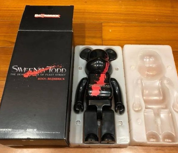 Medicom Toy 2008 Be@rbrick 400% Sweeney Todd Action Figure