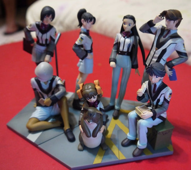 Kotobukiya One Coin Gunparade March 7 Color Figure Set Used