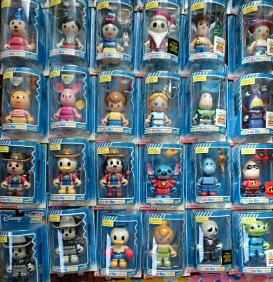 Sega Disney Characters Fun Fan Amuse Smile Snap Full 42 Figure Set