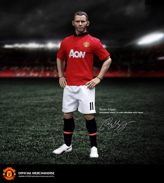 SoccerStarz Manchester United Rayan Giggs Home Kit Collectible Toy Figure