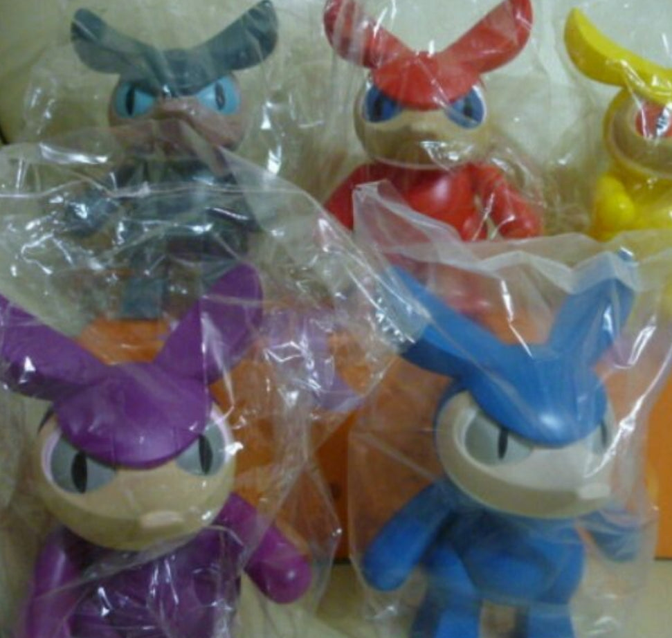 Toy2R 2005 Touma Snout 6" Vinyl Figure Set